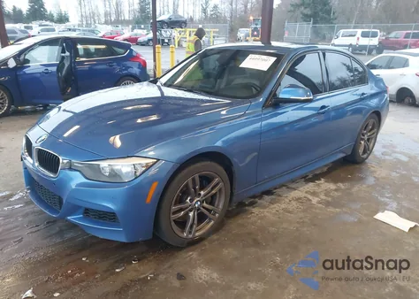 2015 BMW 328I z USA, uszkodzony, nr VIN WBA3C1C55FP854156
